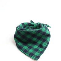 Green Plaid Bandana