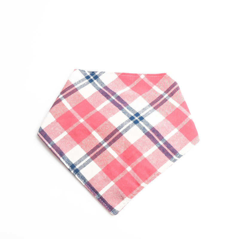 Rosa Plaid Bandana