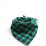 Green Plaid Bandana