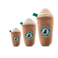 Starbarks Frenchie Roast Toy with straw